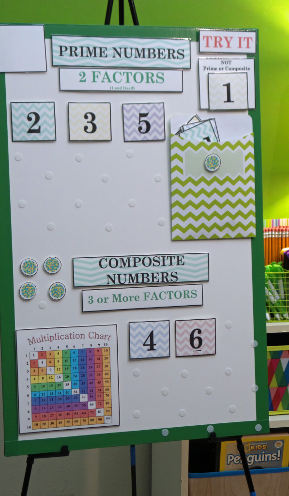 Active Anchor Charts Prime Numbers Composite Numbers