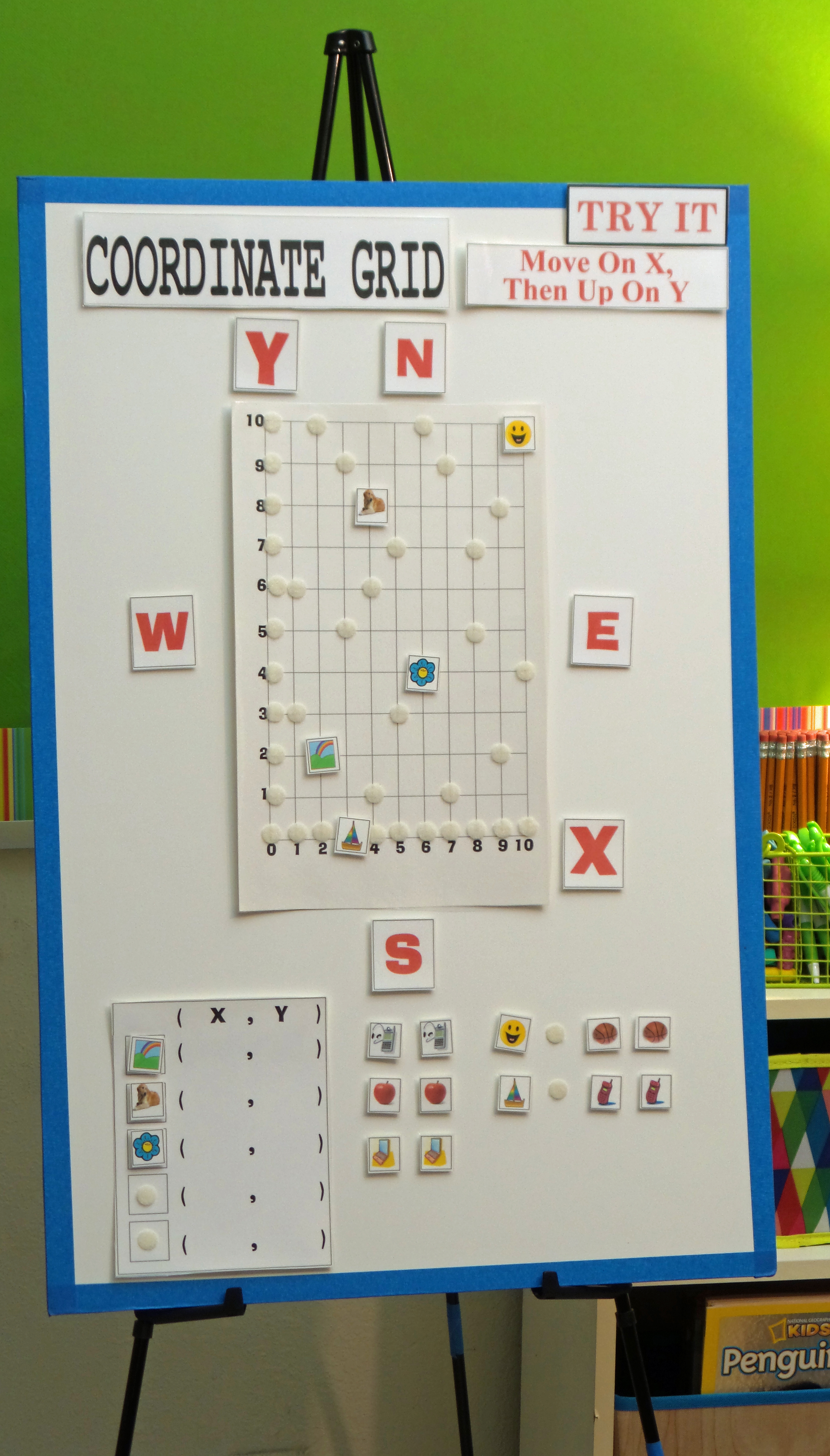Active Anchor Chart Coordinate Grid TreeTopSecret Education