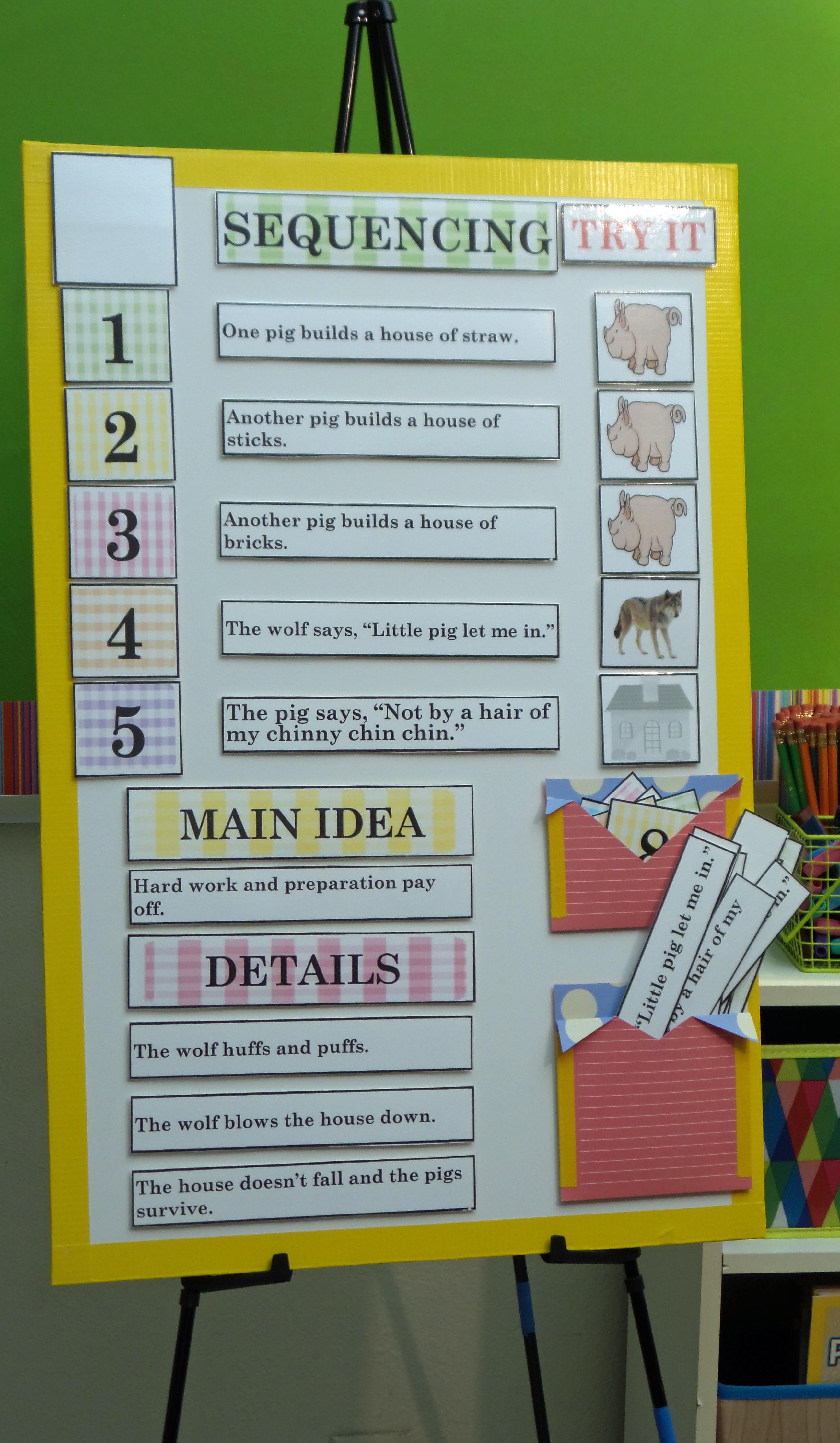 story sequence anchor chart