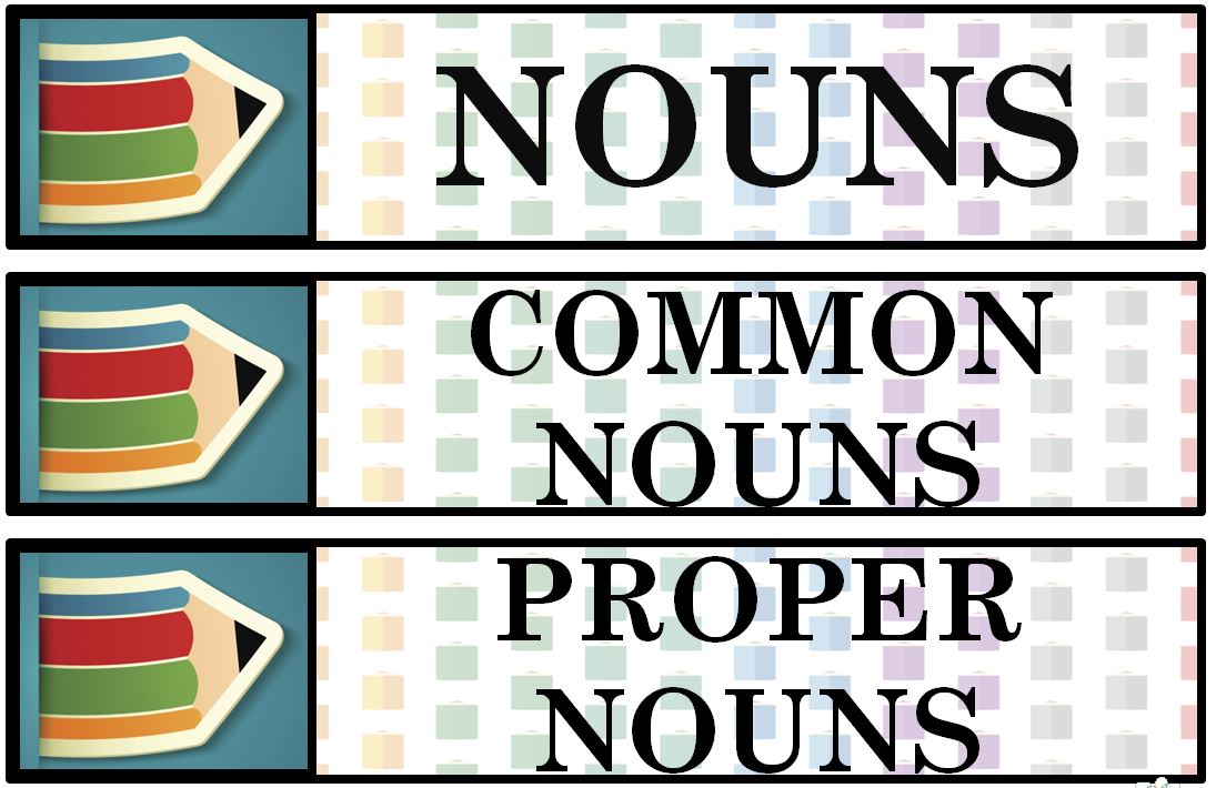 proper noun chart
