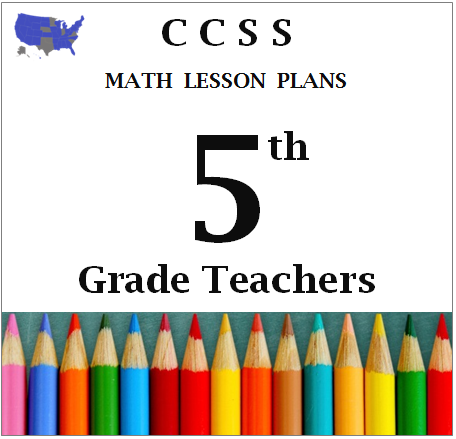 Math CCSS Resources for 5th Grade