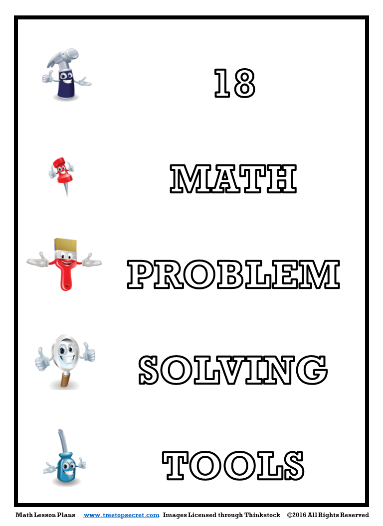 set of problem solving tools in mathematics